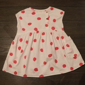 Baby Zara Red Polka Dot Dress 18-24M